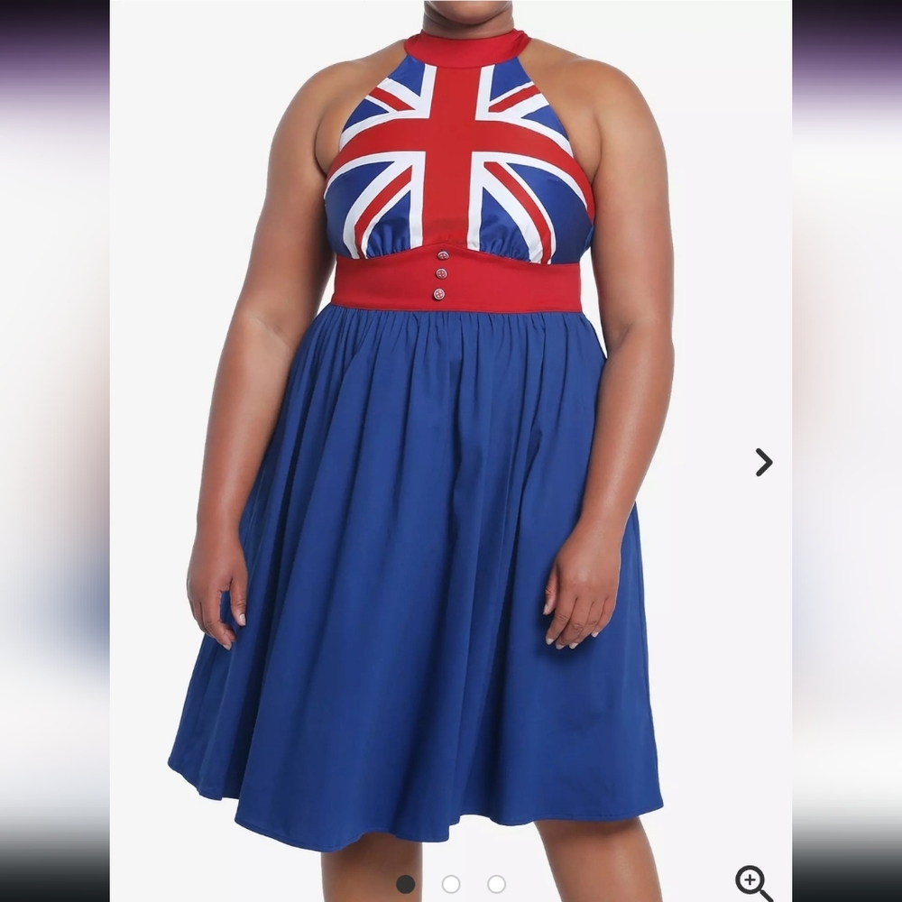 Marvel Her Universe Captain Carter Dress Size 14